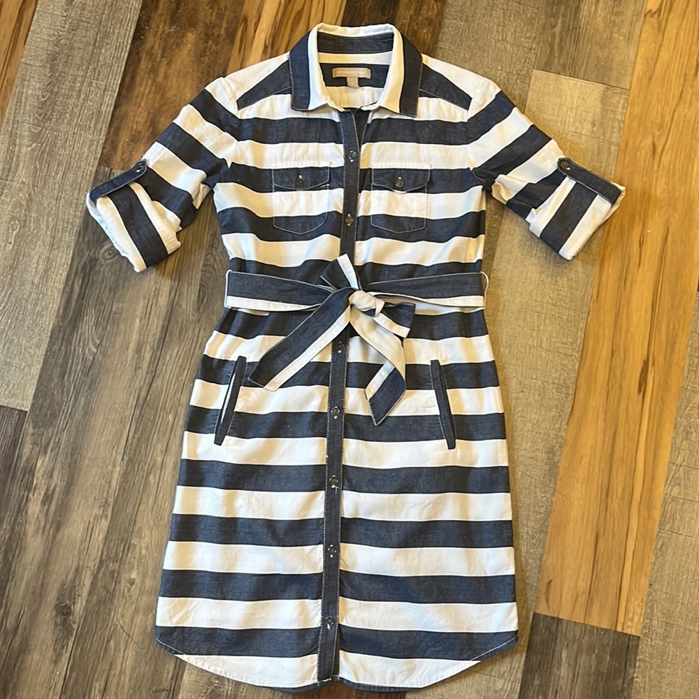 Banana Republic Button Down Oxford Dress